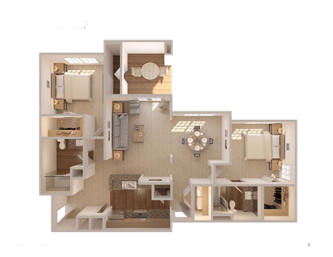 Harbor Cove Apartments Floor Plan